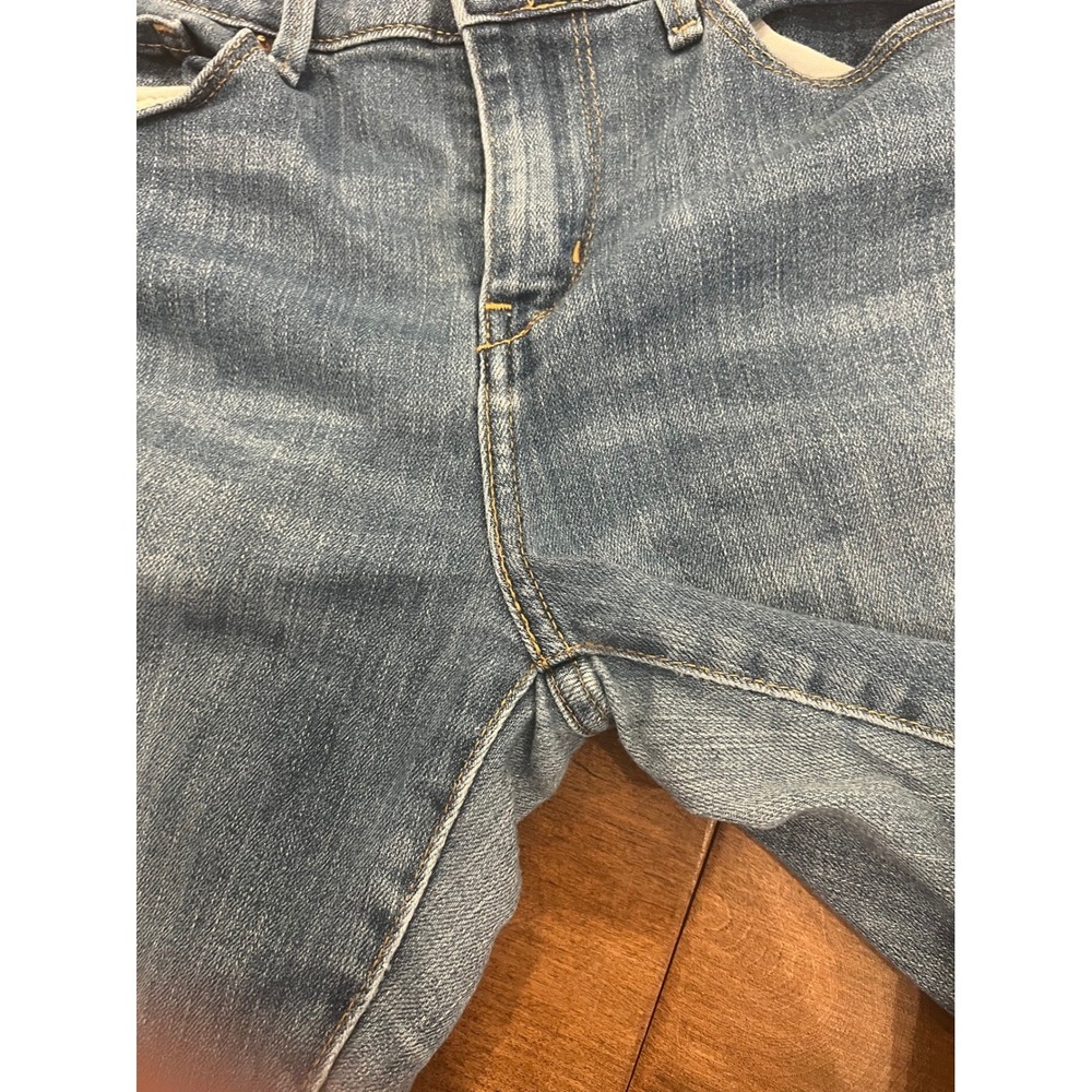 Signature Levi Strauss & Co. Womens Modern Bootcut Jeans, Blue Denim - Picture 4 of 6